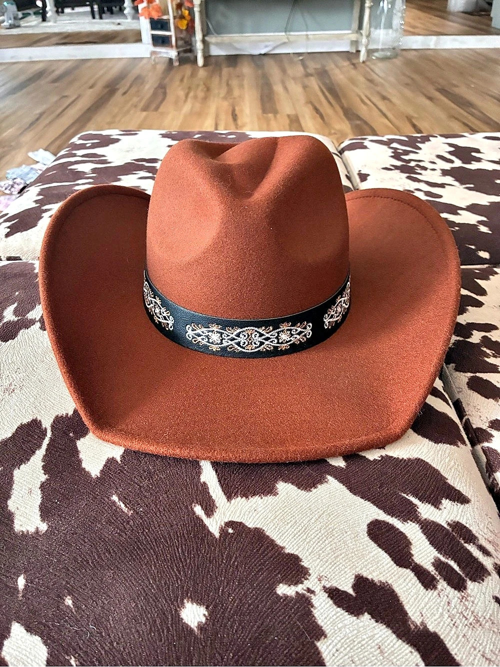Marcus Adler Brown Western Cowboy Hat